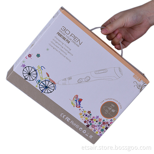 Newest Design 3D Pen 6th Generation 3D Printer Pen with Detachable Nozzle